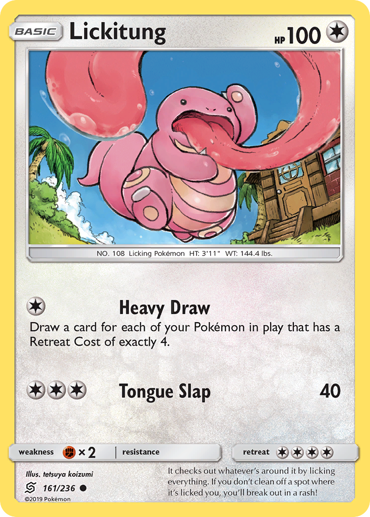Lickitung (161/236) [Sun & Moon: Unified Minds] - Destination Retro
