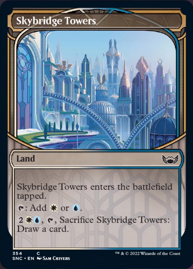 Skybridge Towers (Showcase Skyscraper) [Streets of New Capenna] - Destination Retro
