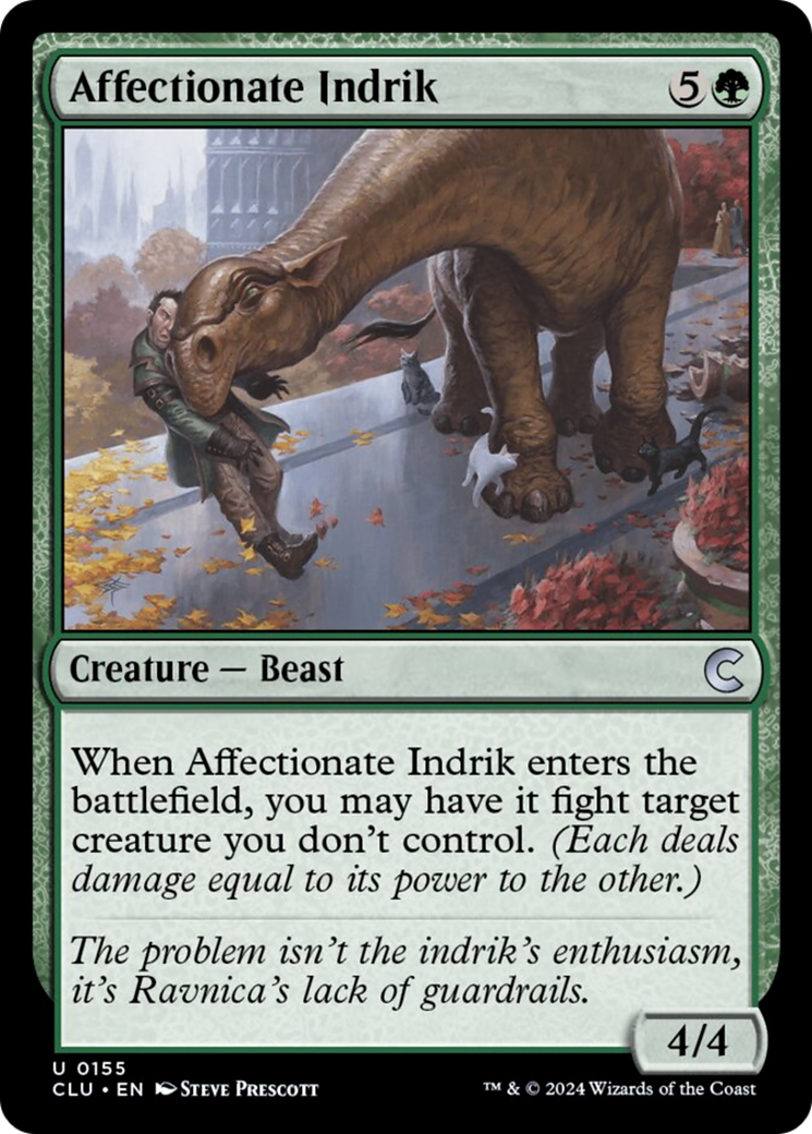 Affectionate Indrik [Ravnica: Clue Edition] - Destination Retro