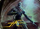 Ghoul Art Card (Gold-Stamped Signature) [Dungeons & Dragons: Adventures in the Forgotten Realms Art Series] - Destination Retro
