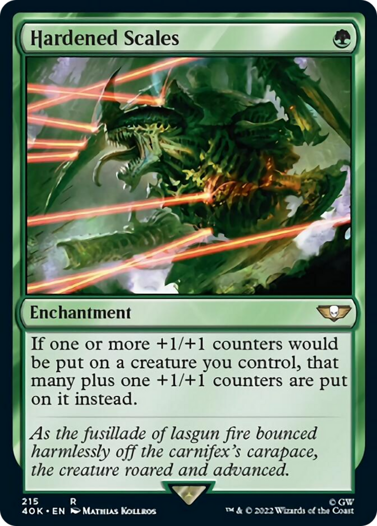 Hardened Scales [Universes Beyond: Warhammer 40,000] - Destination Retro