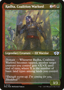 Radha, Coalition Warlord (Foil Etched) [Multiverse Legends] - Destination Retro