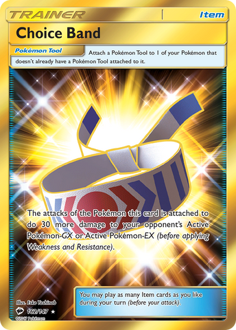 Choice Band (162/147) [Sun & Moon: Burning Shadows] - Destination Retro