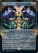 Halo Fountain (Borderless Alternate Art) [Streets of New Capenna] - Destination Retro