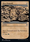 Moss Diamond (Showcase) [Commander Legends: Battle for Baldur's Gate] - Destination Retro