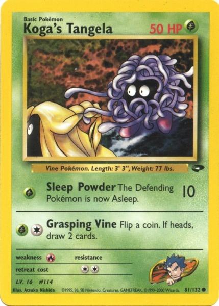 Koga's Tangela (81/132) [Gym Challenge Unlimited] - Destination Retro