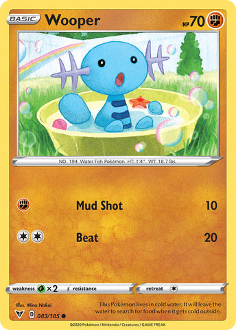 Wooper (83) [Sword & Shield: Vivid Voltage] - Destination Retro