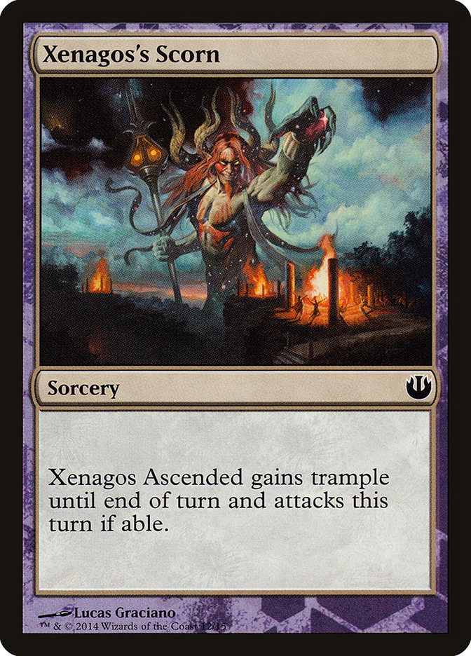 Xenagos's Scorn [Hero's Path Promos] - Destination Retro