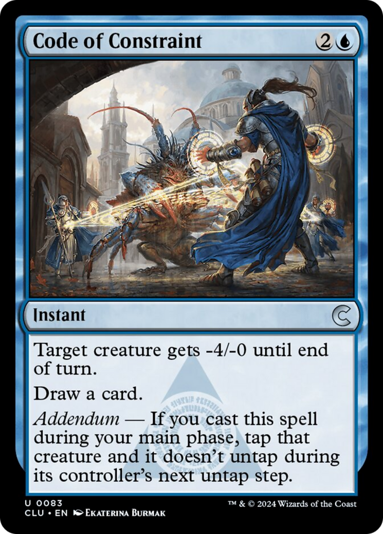 Code of Constraint [Ravnica: Clue Edition] - Destination Retro