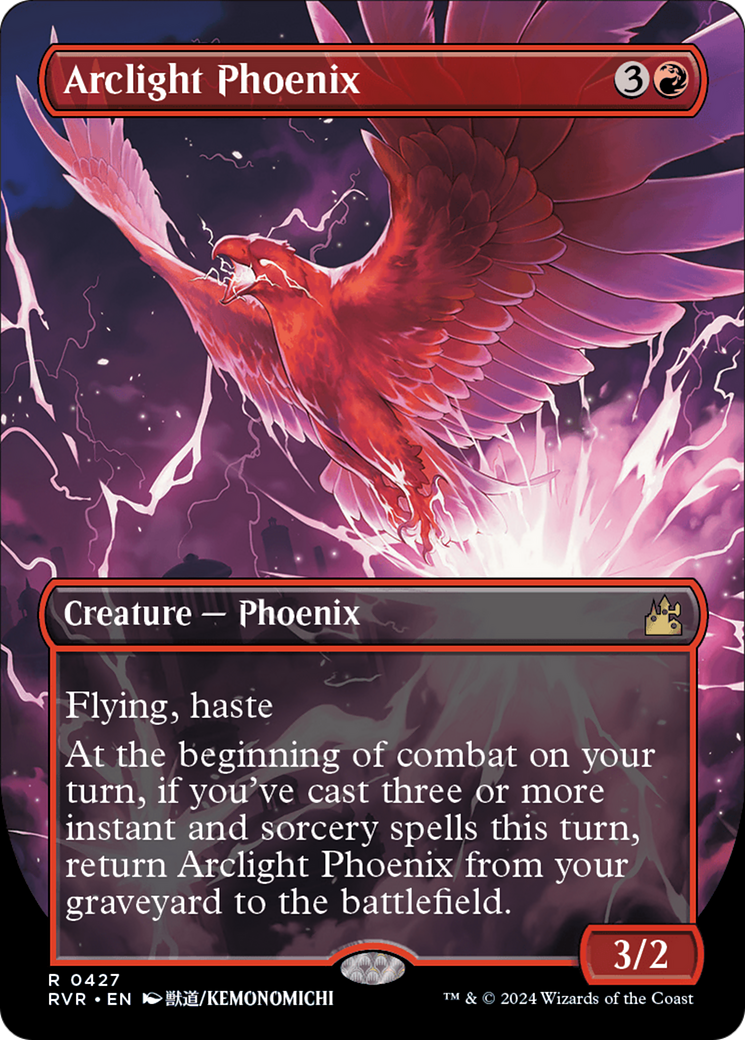 Arclight Phoenix (Anime Borderless) [Ravnica Remastered] - Destination Retro