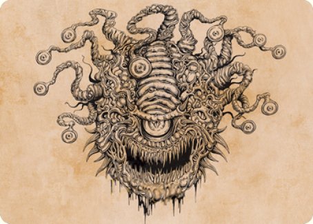 Baleful Beholder (Showcase) Art Card [Dungeons & Dragons: Adventures in the Forgotten Realms Art Series] - Destination Retro
