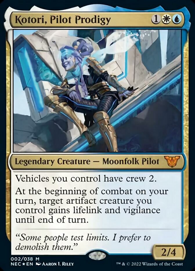 Kotori, Pilot Prodigy [Kamigawa: Neon Dynasty Commander] - Destination Retro