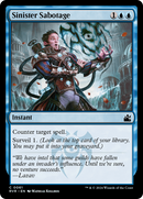 Sinister Sabotage [Ravnica Remastered] - Destination Retro