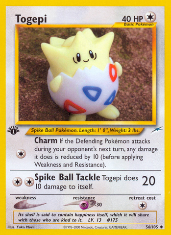 Togepi (56/105) [Neo Destiny 1st Edition] - Destination Retro