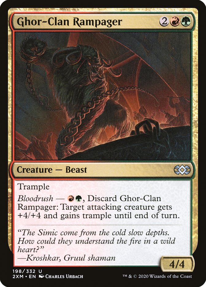 Ghor-Clan Rampager [Double Masters] - Destination Retro