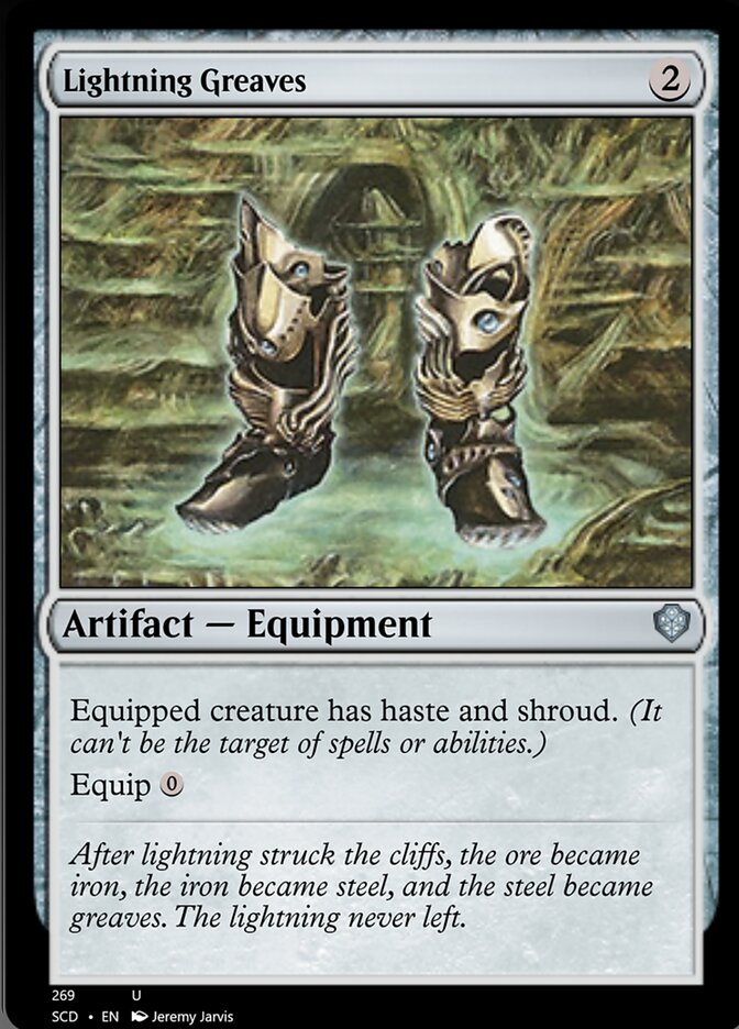 Lightning Greaves [Starter Commander Decks] - Destination Retro