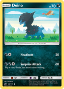 Deino (60/111) [Sun & Moon: Crimson Invasion] - Destination Retro