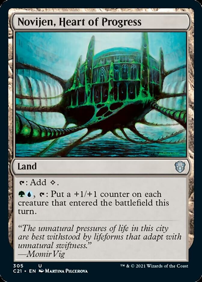 Novijen, Heart of Progress [Commander 2021] - Destination Retro