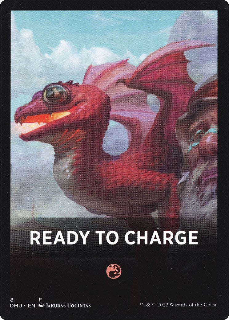 Ready to Charge Theme Card [Dominaria United Tokens] - Destination Retro