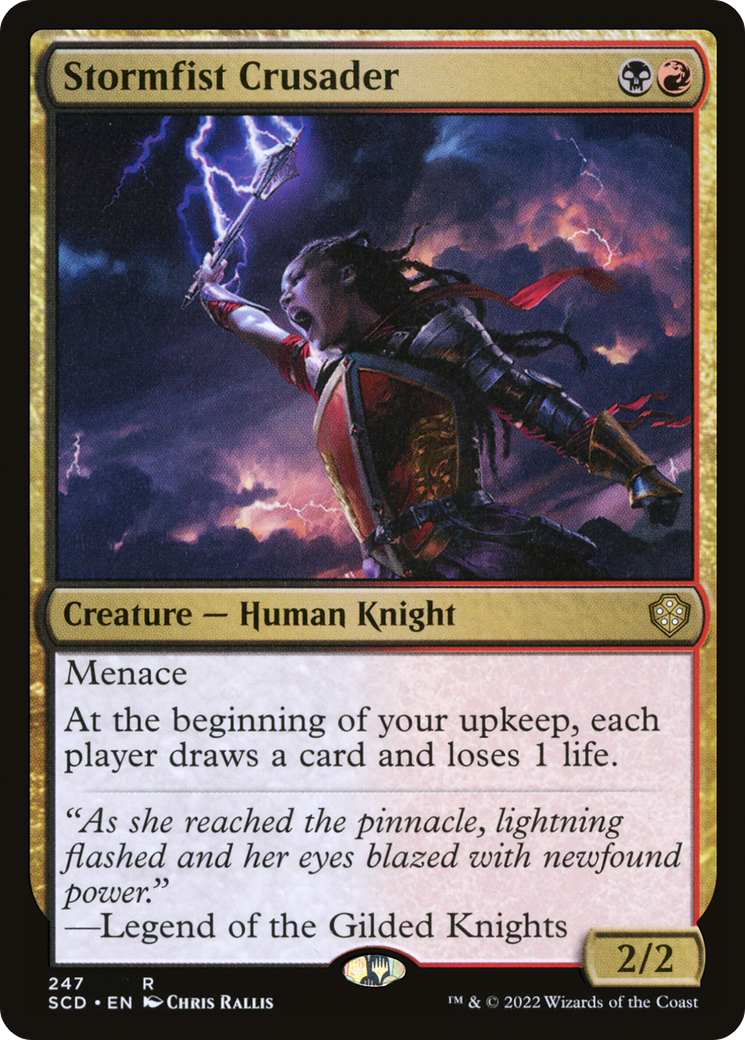 Stormfist Crusader [Starter Commander Decks] - Destination Retro