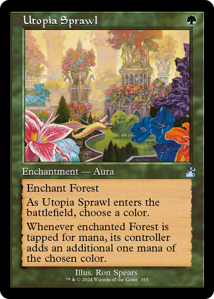 Utopia Sprawl (Retro Frame) [Ravnica Remastered] - Destination Retro