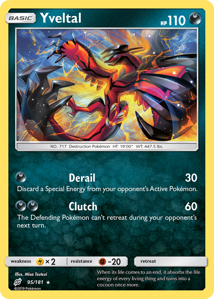 Yveltal (95/181) [Sun & Moon: Team Up] - Destination Retro