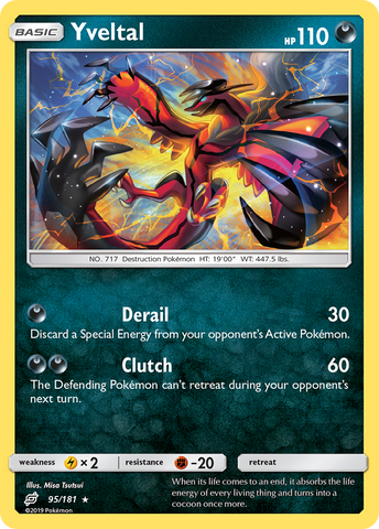 Yveltal (95/181) [Sun & Moon: Team Up] - Destination Retro