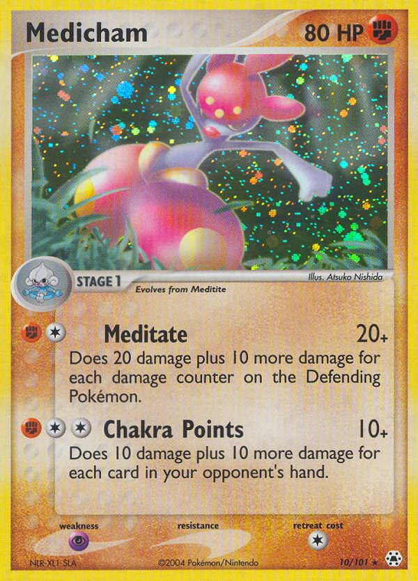 Medicham (10/101) [EX: Hidden Legends] - Destination Retro