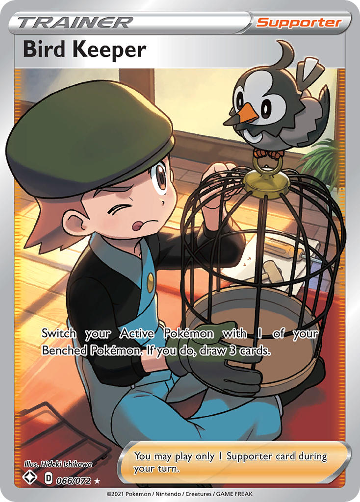 Bird Keeper (66/72) [Sword & Shield: Shining Fates] - Destination Retro