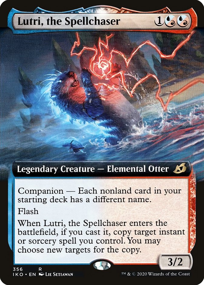 Lutri, the Spellchaser (Extended Art) [Ikoria: Lair of Behemoths] - Destination Retro