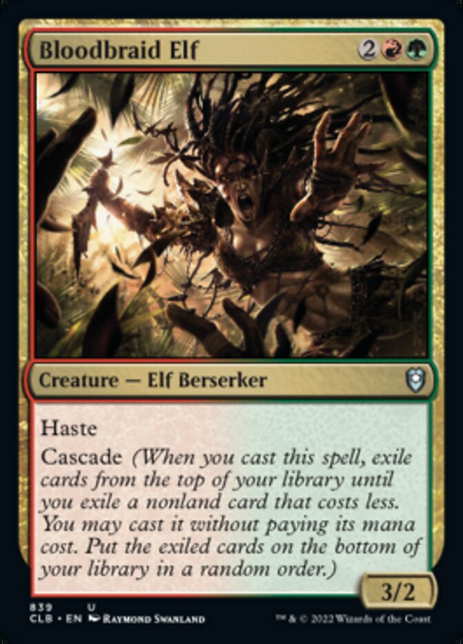 Bloodbraid Elf [Commander Legends: Battle for Baldur's Gate] - Destination Retro