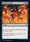 Reckless Spite [Commander 2021] - Destination Retro