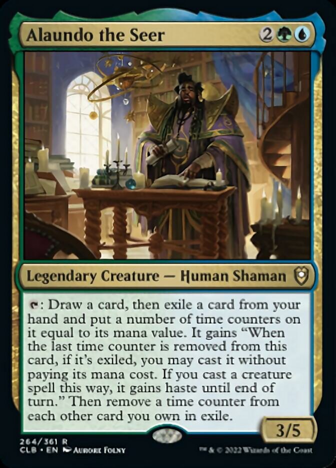 Alaundo the Seer [Commander Legends: Battle for Baldur's Gate] - Destination Retro