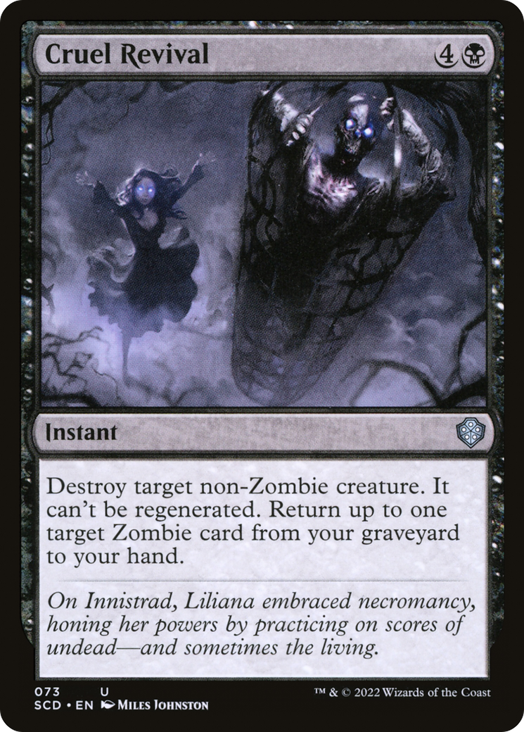 Cruel Revival [Starter Commander Decks] - Destination Retro