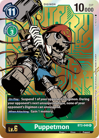 Puppetmon [BT2-049] (Dash Pack) [Release Special Booster Ver.1.0 Promos] - Destination Retro