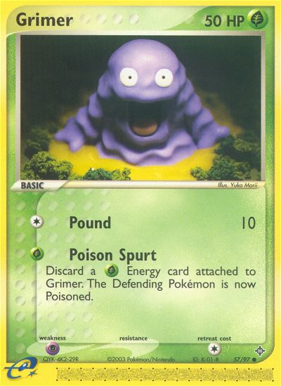 Grimer (57/97) [EX: Dragon] - Destination Retro