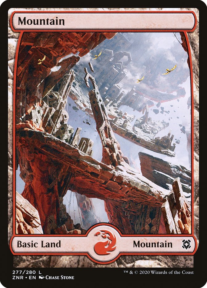 Mountain (277) [Zendikar Rising] - Destination Retro
