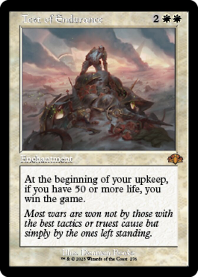 Test of Endurance (Retro) [Dominaria Remastered] - Destination Retro