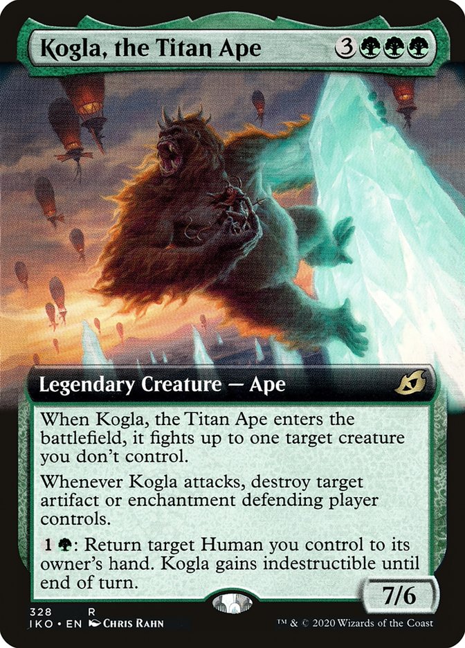Kogla, the Titan Ape (Extended Art) [Ikoria: Lair of Behemoths] - Destination Retro