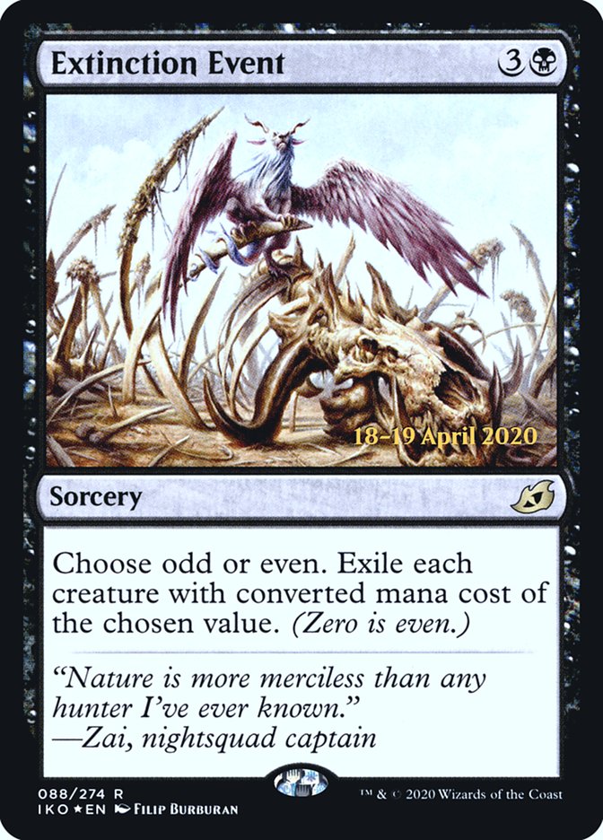 Extinction Event  [Ikoria: Lair of Behemoths Prerelease Promos] - Destination Retro