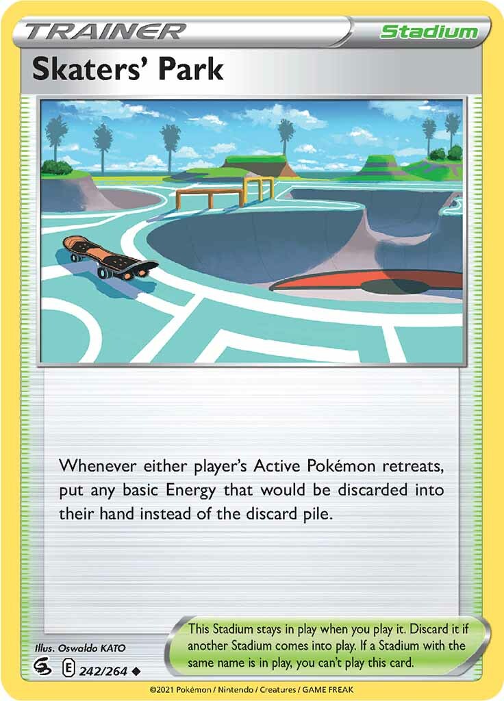 Skaters' Park (242/264) [Sword & Shield: Fusion Strike] - Destination Retro