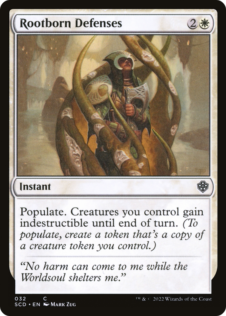 Rootborn Defenses [Starter Commander Decks] - Destination Retro