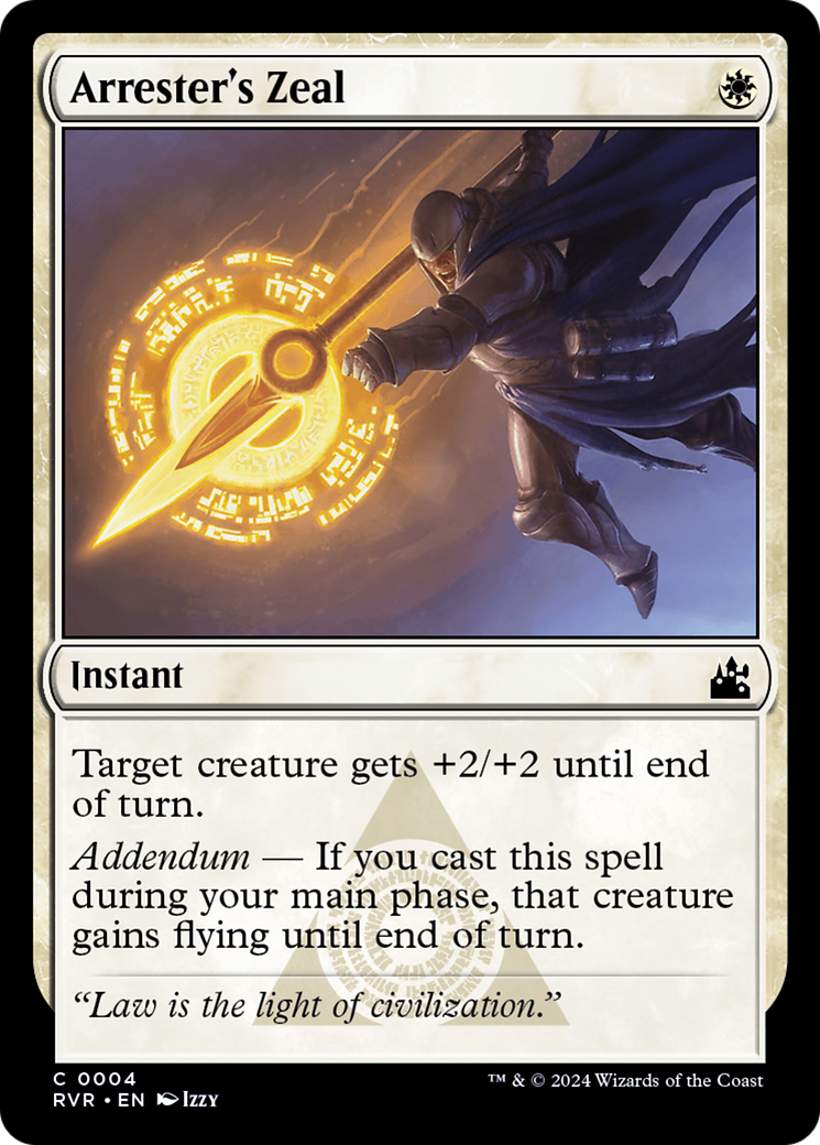 Arrester's Zeal [Ravnica Remastered] - Destination Retro