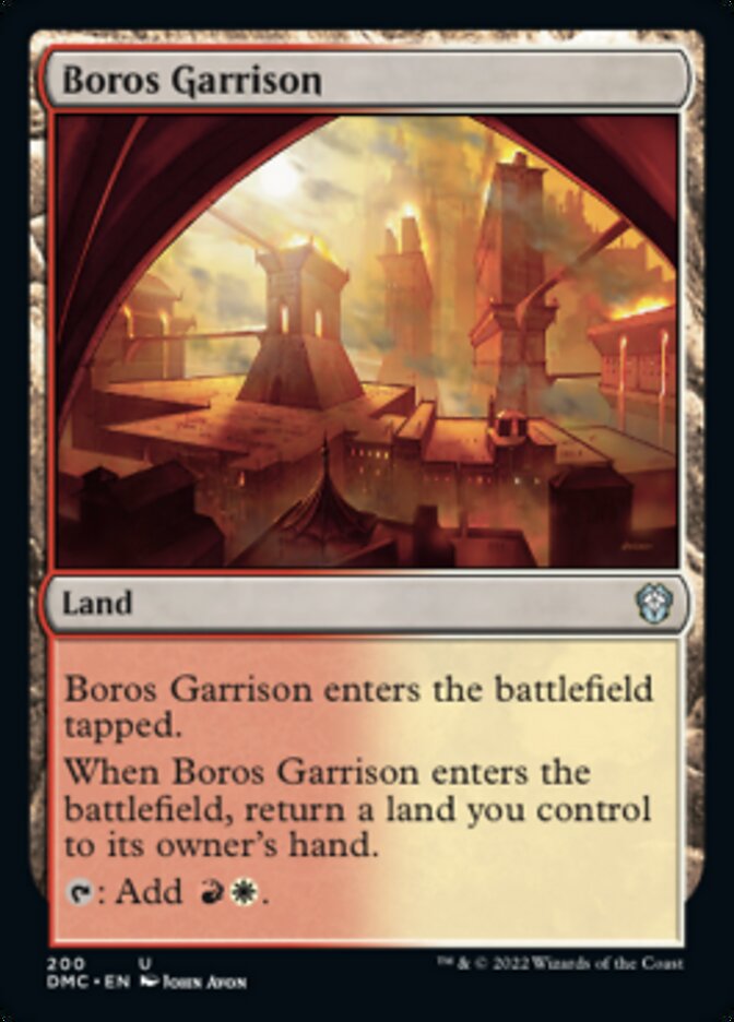 Boros Garrison [Dominaria United Commander] - Destination Retro