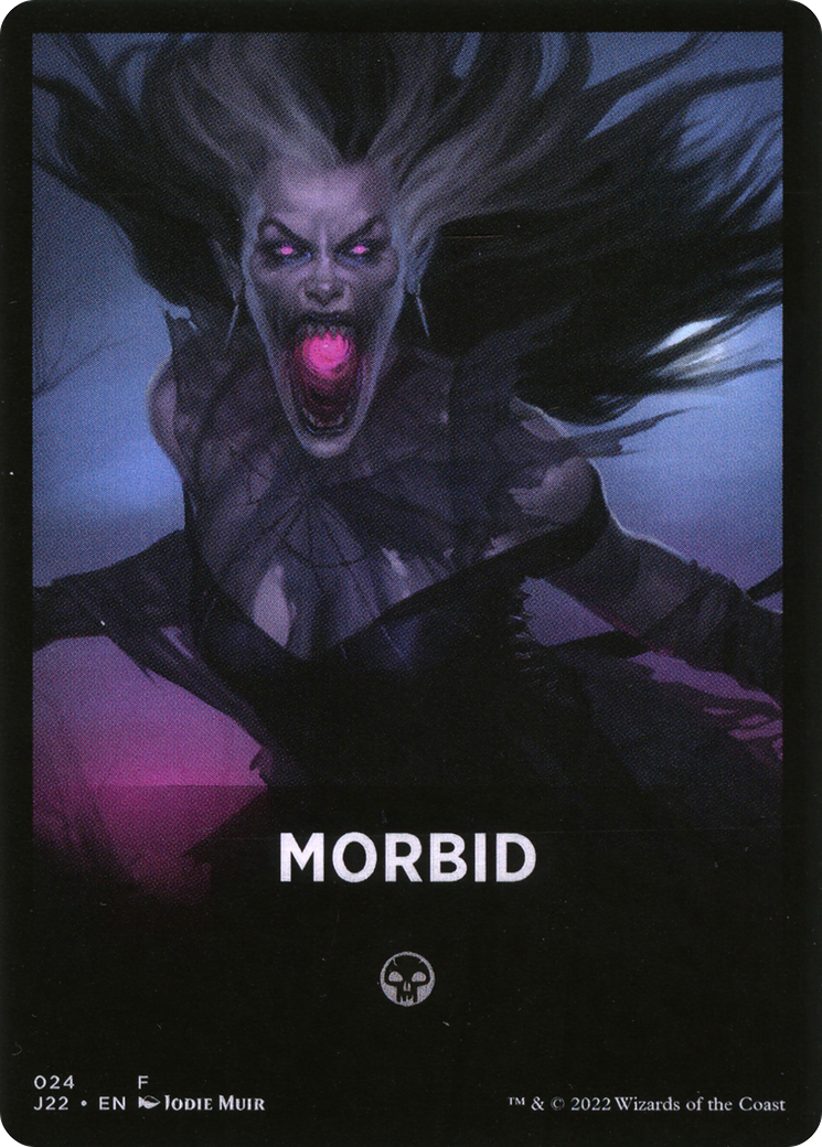 Morbid Theme Card [Jumpstart 2022 Front Cards] - Destination Retro
