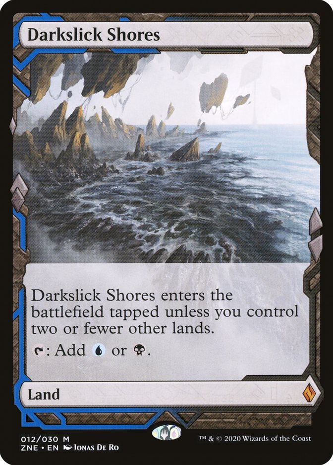 Darkslick Shores [Zendikar Rising Expeditions] - Destination Retro