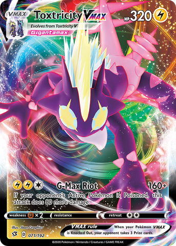 Toxtricity VMAX (71/192) [Sword & Shield: Rebel Clash] - Destination Retro