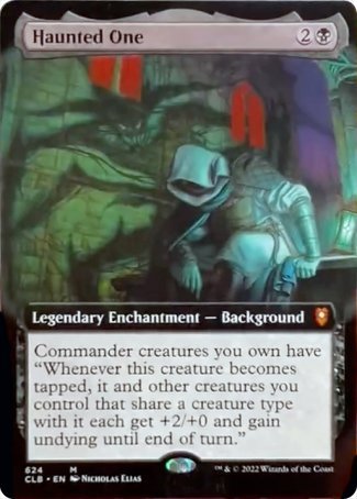 Haunted One (Extended Art) [Commander Legends: Battle for Baldur's Gate] - Destination Retro