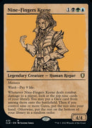 Nine-Fingers Keene (Showcase) [Commander Legends: Battle for Baldur's Gate] - Destination Retro