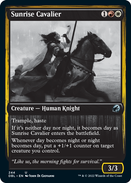Sunrise Cavalier [Innistrad: Double Feature] - Destination Retro
